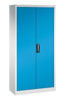 CP Stahlschrank 08920-00 S10096 lichtblau, lichtgrau 4 Fachböden 93,0 x 40,0 x 195,0 cm, aufgebaut, 1 St.