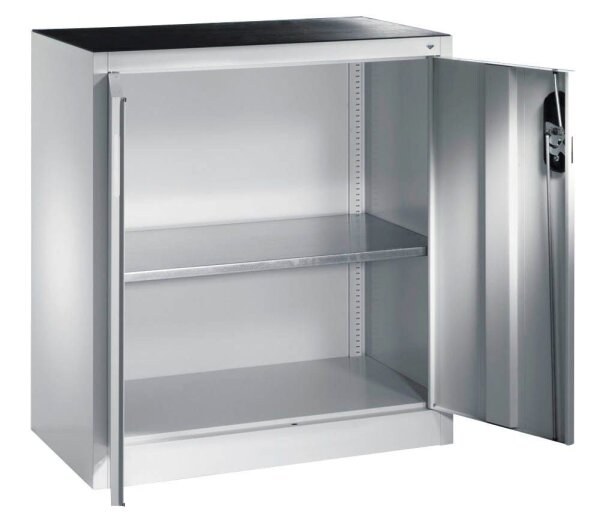 CP Stahlschrank 8820-000 S10237 lichtgrau 1 Fachboden 93,0 x 40,0 x 100,0 cm, aufgebaut, 1 St.