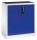 CP Stahlschrank 8821-000 S10203 lichtgrau, enzianblau 1 Fachboden 93,0 x 50,0 x 100,0 cm, aufgebaut, 1 St.