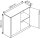 CP Stahlschrank 8830-000 S10203 lichtgrau, enzianblau 1 Fachboden 120,0 x 40,0 x 100,0 cm, aufgebaut, 1 St.