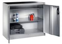 CP Stahlschrank 8830-000 S10202 lichtgrau 1 Fachboden...