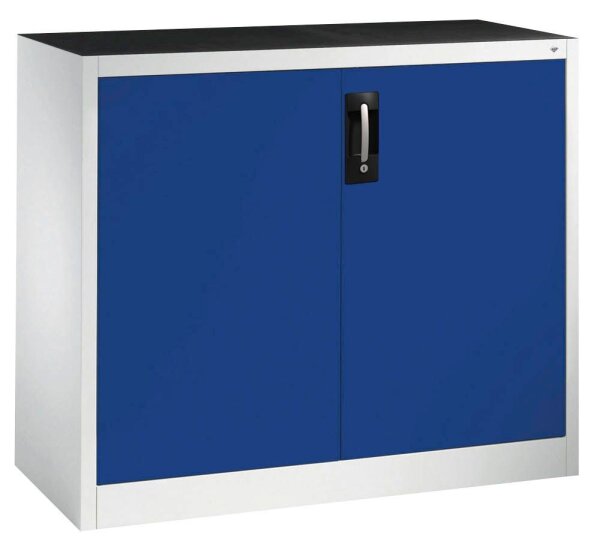 CP Stahlschrank 8831-000 S10207 lichtgrau, enzianblau 1 Fachboden 120,0 x 50,0 x 100,0 cm, aufgebaut, 1 St.