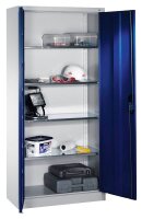 CP Stahlschrank 08920-00 S10098 lichtgrau, enzianblau 4...