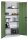 CP Stahlschrank 08920-00 S10115 lichtgrau, rededagrün 4 Fachböden 93,0 x 40,0 x 195,0 cm, aufgebaut, 1 St.