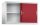 CP Aufsatz-Schiebetürenschrank C 2000 Acurado, 2045-00 S10092 lichtgrau, rubinrot 1 Fachboden 120,0 x 40,0 x 79,0 cm