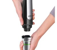 BRAUN Multiquick 7 MQ7000X Stabmixer schwarz 1.000 W