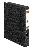 bene Hartpappe Ordner schwarz marmoriert Karton 4,5 cm...