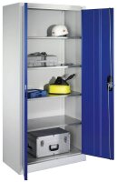 CP Stahlschrank 08921-00 S10109 lichtgrau, enzianblau 4...