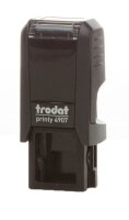 trodat Textstempel, individualisierbar Printy 4907 selbstfärbend schwarz mit Logo, 1 St. -  Nachträglich per Gutschein personalisieren