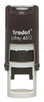 trodat Textstempel, individualisierbar Printy 4612 selbstfärbend schwarz mit Logo, 1 St. -  Nachträglich per Gutschein personalisieren