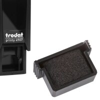 trodat Ersatzstempelkissen Printy 4907 schwarz 1,3 x 0,6...