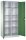 CP Stahlschrank 8921-311 S10197 lichtgrau, rededagrün 4 Fachböden 93,0 x 50,0 x 195,0 cm, aufgebaut, 1 St.