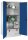 CP Stahlschrank 8924-00 S10167 lichtgrau, enzianblau 4 Fachböden 93,0 x 80,0 x 195,0 cm, aufgebaut, 1 St.