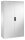 CP Stahlschrank 08930-00 S10014 lichtgrau 4 Fachböden 120,0 x 40,0 x 195,0 cm, aufgebaut, 1 St.