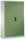 CP Stahlschrank 08931-00 S10012 lichtgrau, rededagrün 4 Fachböden 120,0 x 50,0 x 195,0 cm, aufgebaut, 1 St.