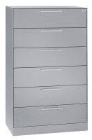 CP C 3000 Asisto Karteischrank silber 6 Schubladen 80,0 x...
