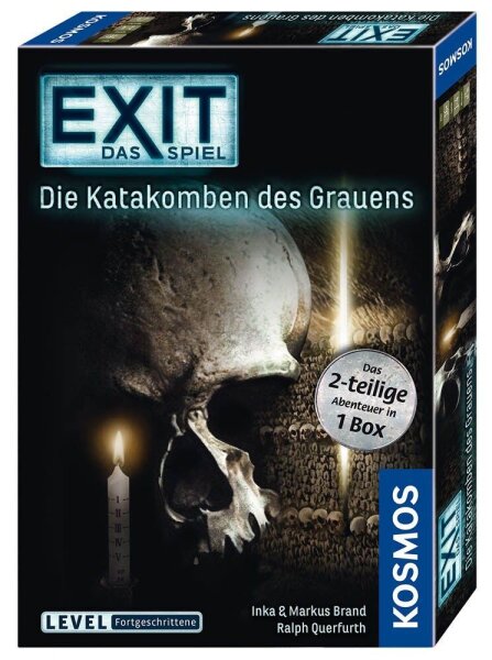 KOSMOS EXIT - Das Spiel: Die Katakomben des Grauens Escape-Room Spiel, 1 St.