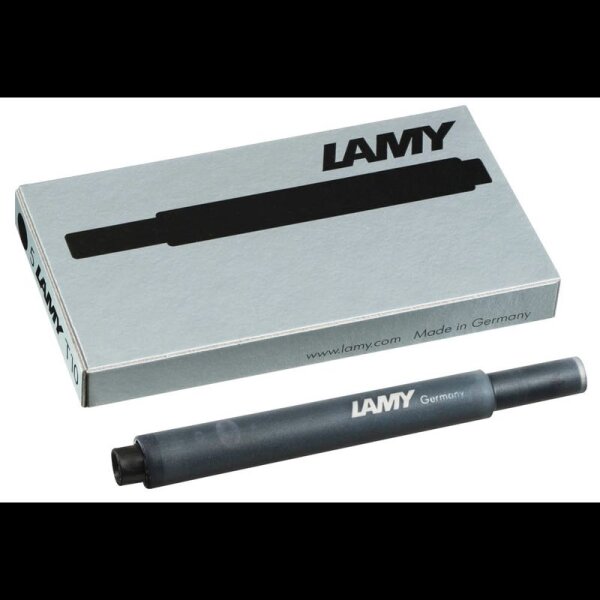 LAMY Tintenpatronen für Füller T10 schwarz, 5 St.