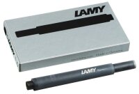 LAMY Tintenpatronen für Füller T10 schwarz, 5 St.
