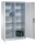 CP Stahlschrank 8931-311 S10121 lichtgrau 4 Fachböden 120,0 x 50,0 x 195,0 cm, aufgebaut, 1 St.