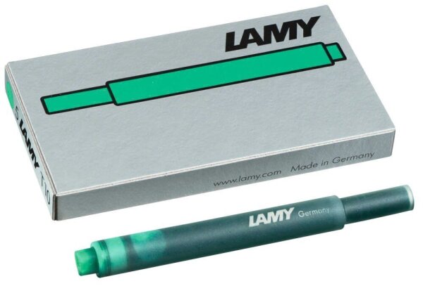 LAMY Tintenpatronen für Füller T10 grün, 5 St.