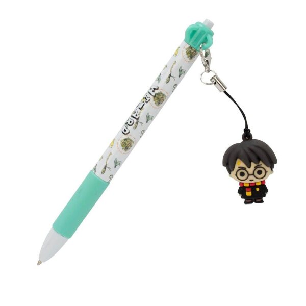 BlueSky Kugelschreiber Harry Potter - Mini Pen Pals weiß, türkis, Schreibfarbe: schwarz, 1 St.