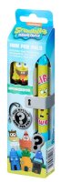 BlueSky Kugelschreiber SpongeBob - Mini Pen Pals gelb, blau, Schreibfarbe: schwarz, 1 St.