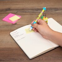 BlueSky Kugelschreiber SpongeBob - Mini Pen Pals gelb, blau, Schreibfarbe: schwarz, 1 St.