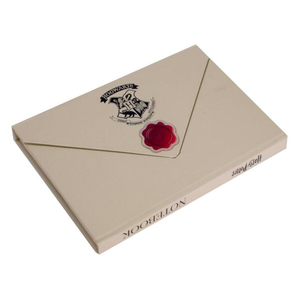 BlueSky Notizbuch Harry Potter Briefumschlagdesign DIN A5 liniert, mehrfarbig Hardcover 80 Seiten, 1 St.