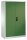 CP Stahlschrank 8932-00 S10604 lichtgrau, rededagrün 4 Fachböden 120,0 x 60,0 x 195,0 cm, aufgebaut, 1 St.