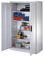 CP Stahlschrank 8932-00 S10600 lichtgrau 4 Fachböden...