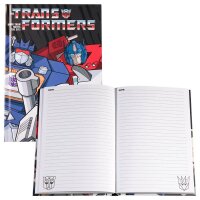 BlueSky Notizbuch Transformers DIN A5 liniert, mehrfarbig...