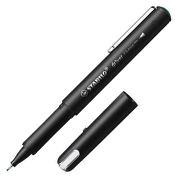 STABILO dr!ver Fineliner grün 0,4 mm, 1 St.