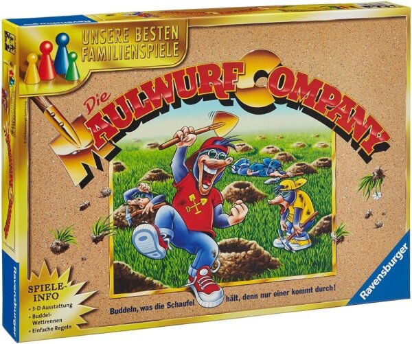 Ravensburger Die Maulwurf Company Brettspiel, 1 St.