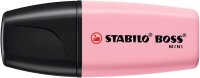 STABILO BOSS MINI Pastellove Textmarker farbsortiert, 6 St.