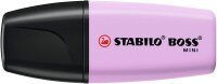 STABILO BOSS MINI Pastellove Textmarker farbsortiert, 6 St.