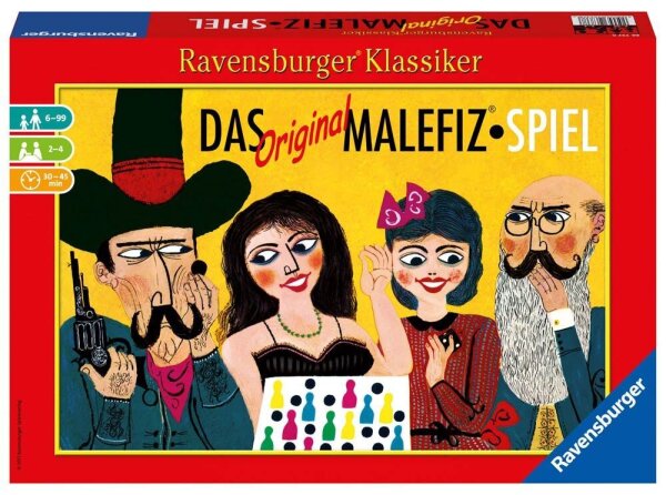 Ravensburger Das Original Malefiz®-Spiel Brettspiel, 1 St.