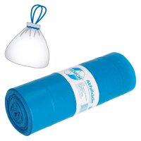 DEISS Müllbeutel PREMIUM 120,0 l blau 60 µm,...