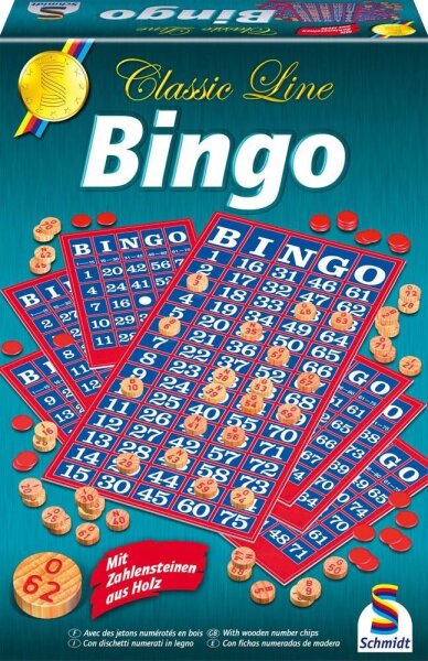 Schmidt Bingo Classic Line Brettspiel, 1 St.
