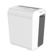 Fellowes Powershred LX65 Aktenvernichter mit Partikelschnitt P-4, 4 x 40 mm, bis 10 Blatt, weiß