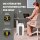 Fellowes Powershred LX65 Aktenvernichter mit Partikelschnitt P-4, 4 x 40 mm, bis 10 Blatt, weiß