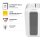 Fellowes Powershred LX65 Aktenvernichter mit Partikelschnitt P-4, 4 x 40 mm, bis 10 Blatt, weiß