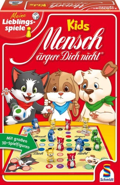 Schmidt Mensch ärgere Dich nicht® Kids Brettspiel, 1 St.