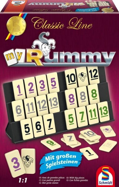Schmidt MyRummy® Classic Geschicklichkeitsspiel, 1 St.