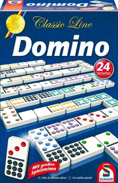 Schmidt Domino Classic Line Geschicklichkeitsspiel, 1 St.