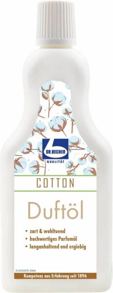 DR.BECHER Duftöl Cotton blumig 500,0 ml, 1 St.