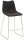 Mayer Barhocker mySOLO 1175 K4 547 schwarz Kunstleder, 1 St.
