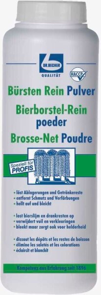 DR.BECHER Rein Pulver Bürstenreiniger 750 g, 1 St.