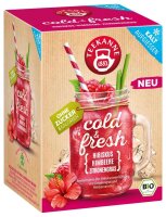 TEEKANNE cold & fresh Hibiskus-Himbeere-Zitronengras...