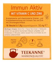 TEEKANNE Immun Aktiv Tee 18 Portionen